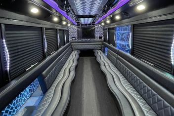 Renton Party Bus Interior