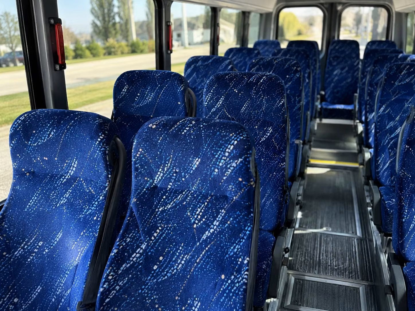 18 passenger minibus inside