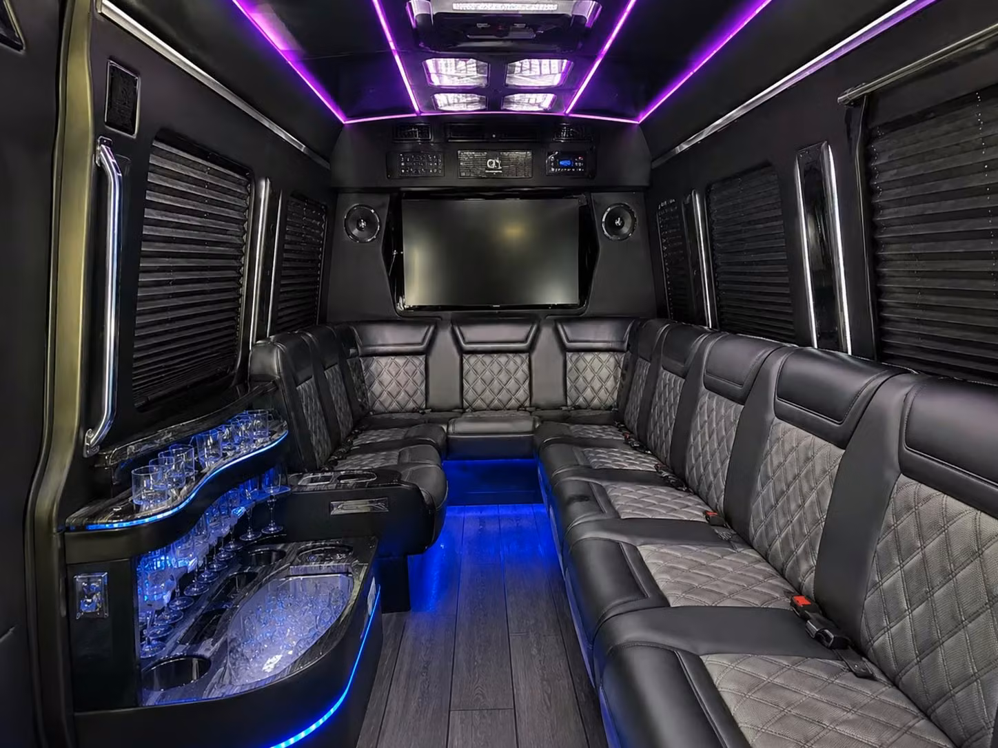 sprinter van rentals for intimate renton prom couples and small friend groups